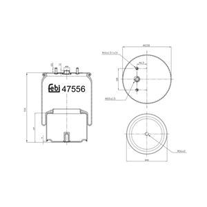 Febi Luchtveerbalg  BILSTEIN 47556