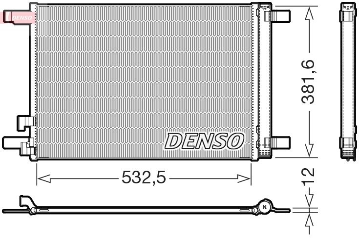 Audi Condensor, airconditioning