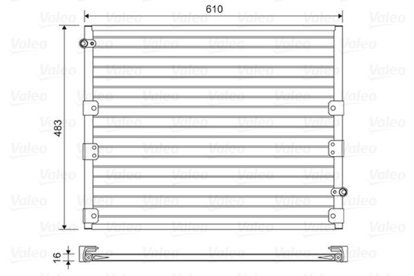 Toyota Condensor, airconditioning