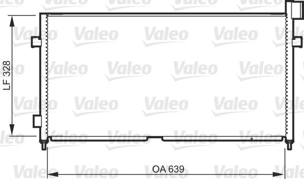 Volvo Condensor, airconditioning