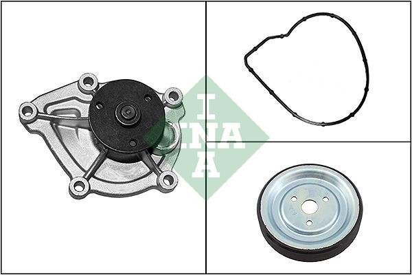 INA Wasserpumpe OPEL,BMW,PEUGEOT 538 0466 30 7648827,120447,9801573380 Kühlmittelpumpe,Kühlwasserpumpe 11517571012,11518604888,7545958,7619020,7550484