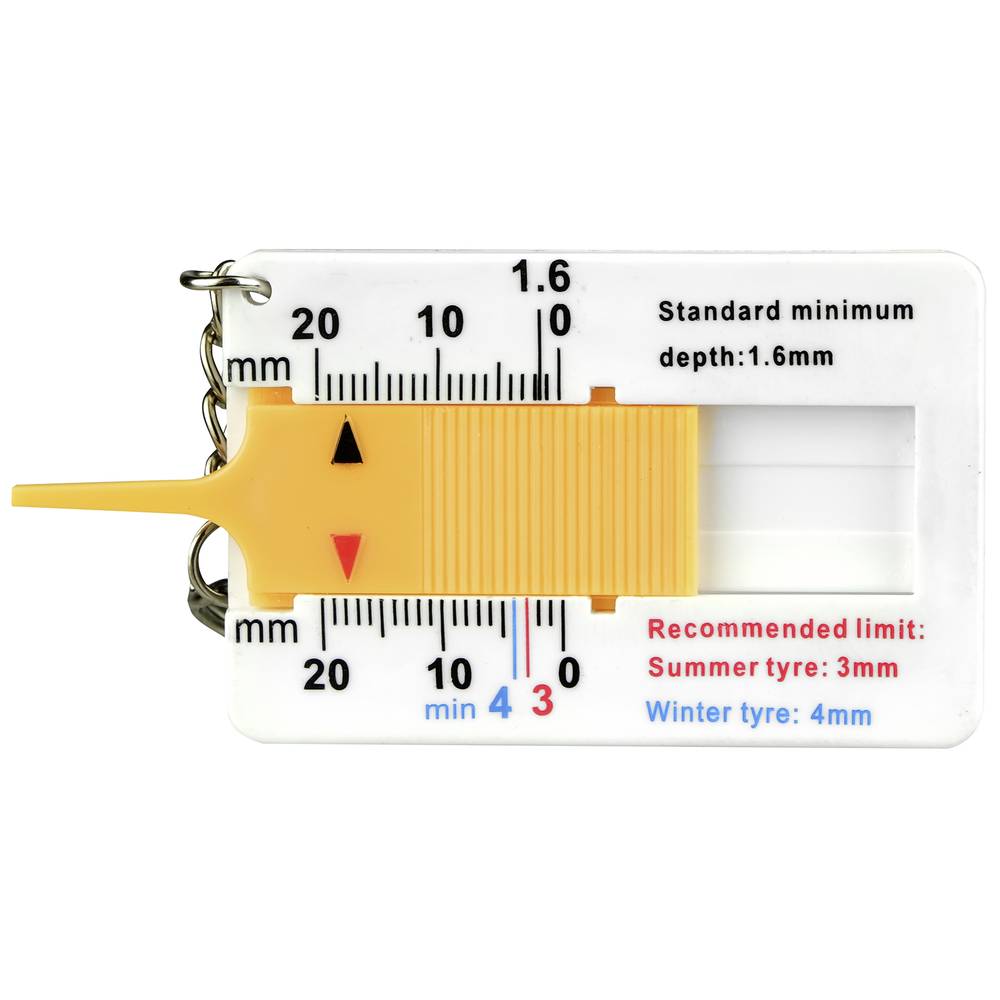 APA 31343 Bandenprofielmeter Analoog Meetbereik diepte 0 - 20 mm