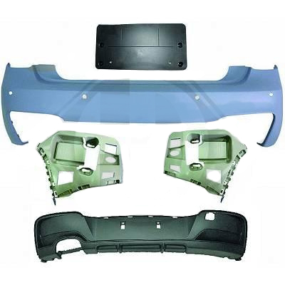 Bmw 'm-tech' Achterbumper Set