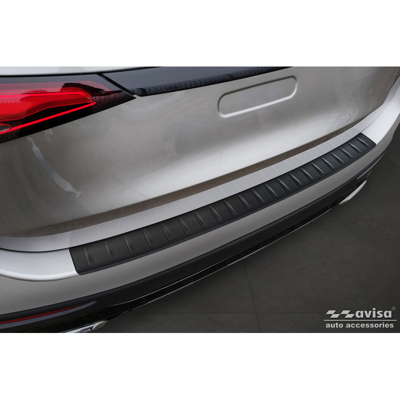 Mercedes-Benz Matzwart RVS Achterbumperprotector passend voor Mercedes GLC II (X254) 2022-