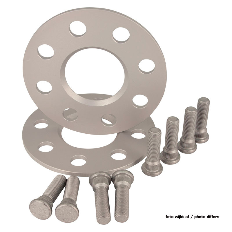 Ford H&R DRS-Systeem Spoorverbrederset 10mm per as - Steekmaat 5x108 - Naaf 63,3mm - Boutmaat M12x1,5 - F
