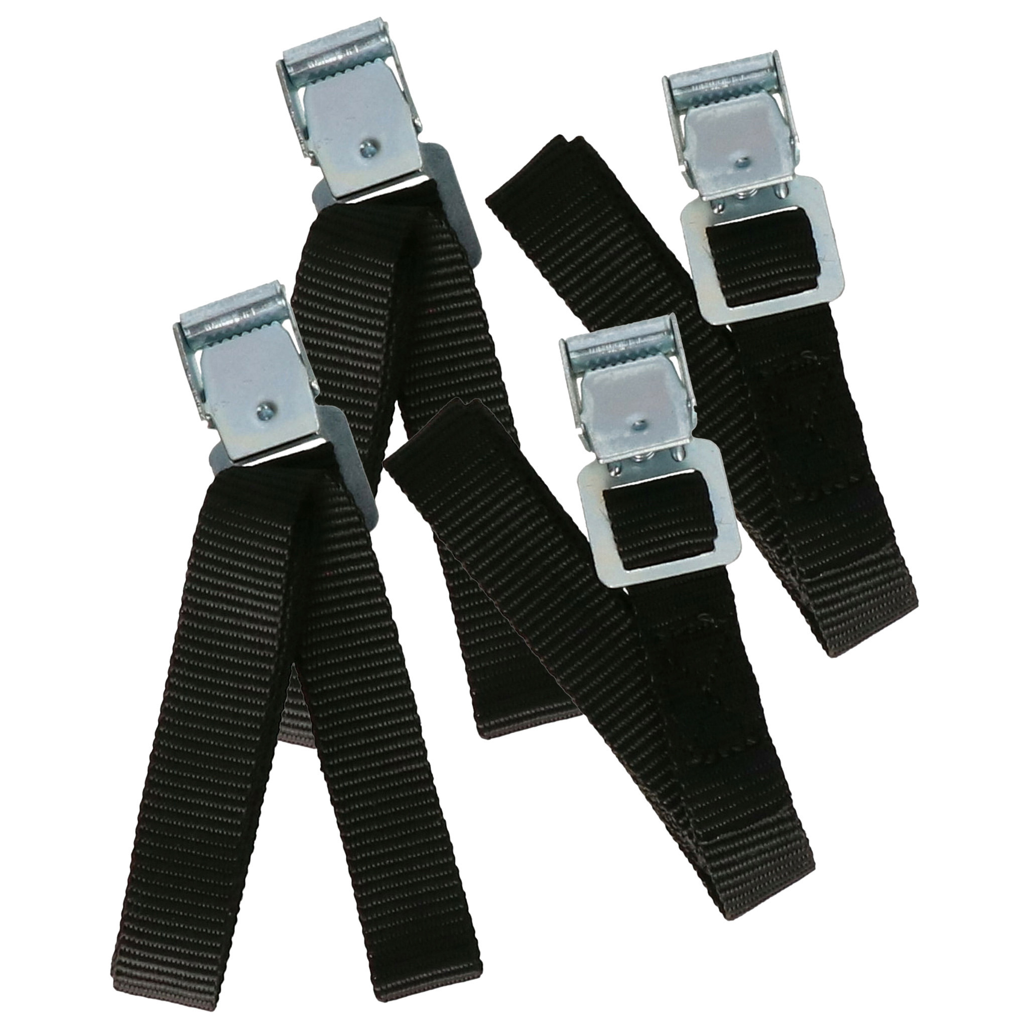 Bellatio Design spanbanden - 4x - 2x 30 cm / 2x cm - sjorbanden - bindriemen -