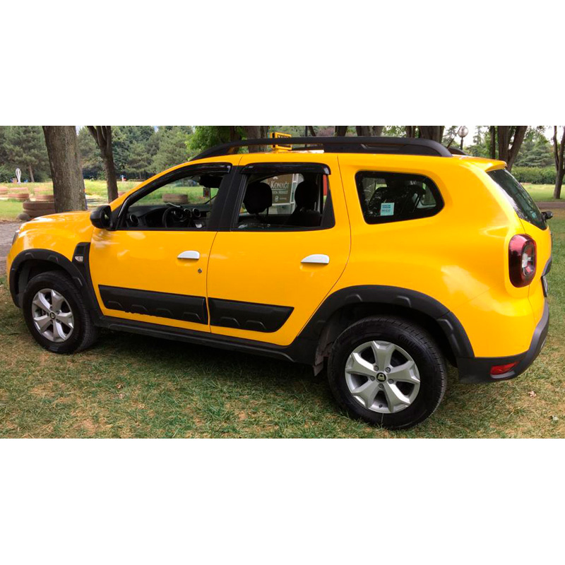 Dacia Oneway Set spatbordverbreders (Trims) passend voor  Duster II 2018-2024 met Park Assist (Offroa