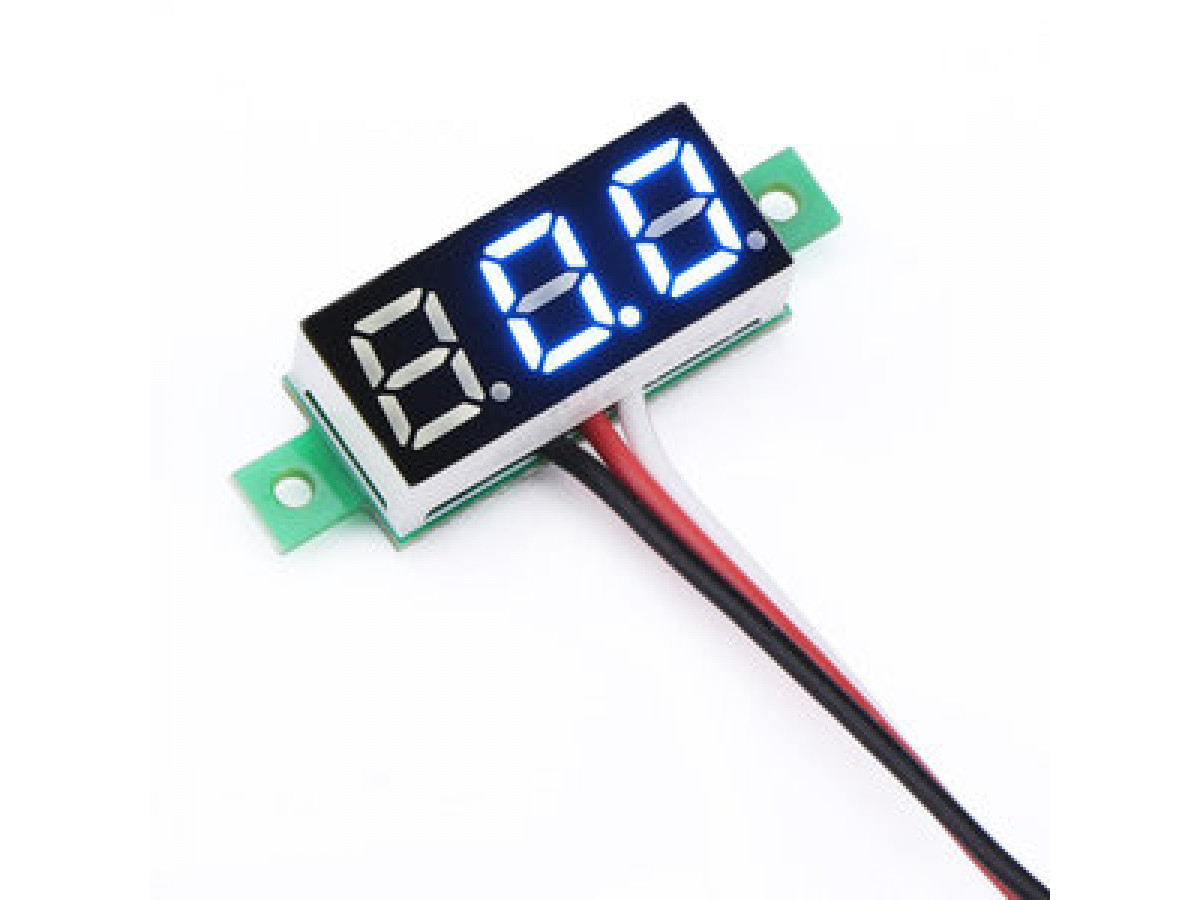 Compact Digitale voltmeter 