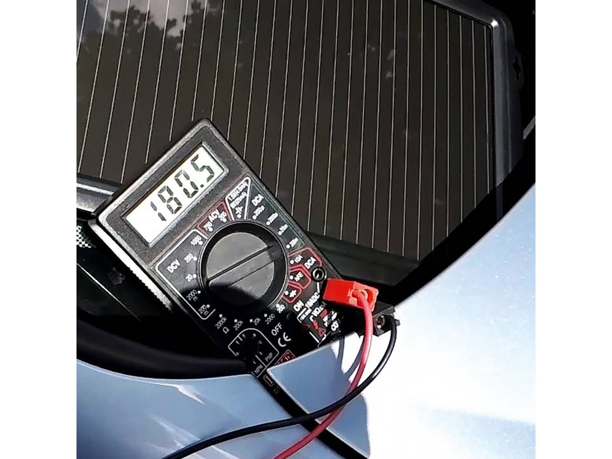 Carpoint Acculader Zonnepaneel 12V / 138 mA