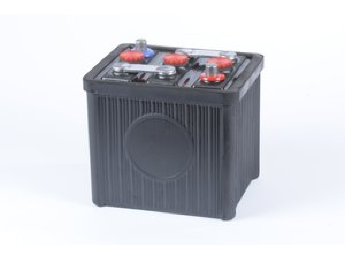 Classique Oldtimer Accu 10011 Hard Rubber 6 Volt 100ah