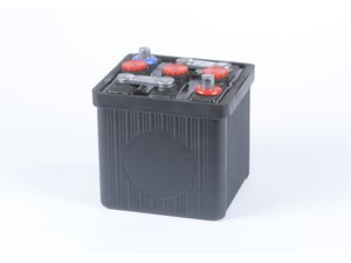 Classique Oldtimer accu 06612 Hard Rubber 6 volt 66ah