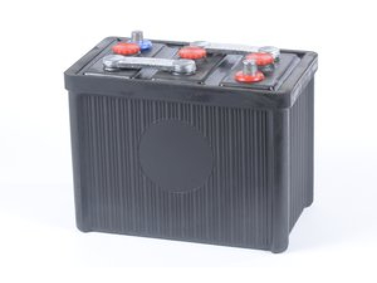 Classique Oldtimer Accu 12018 Hard Rubber 6 Volt 120ah