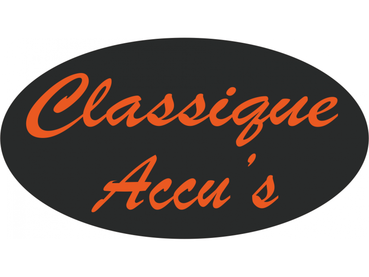 Classique Oldtimer Accu 15012 Hard Rubber 6 Volt 150ah