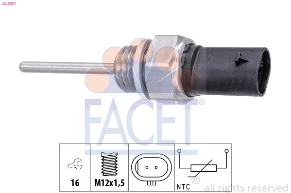 Audi Sensor, uitlaatgastemperatuur