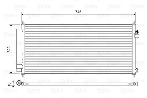 Honda Condensor, airconditioning