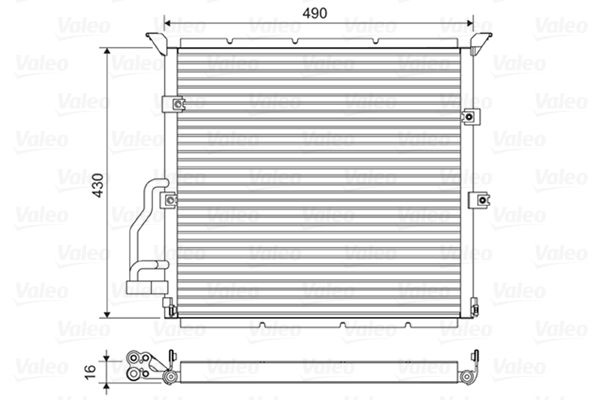 Bmw Condensor, airconditioning