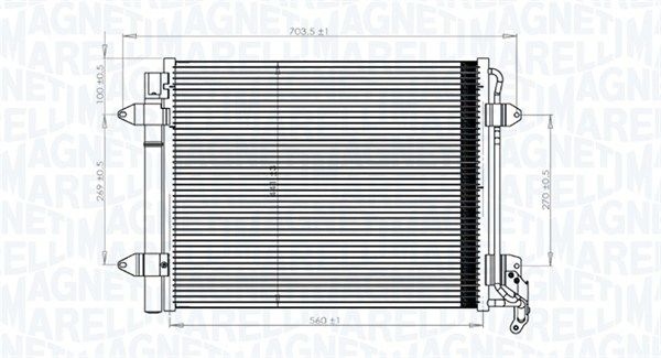 Volkswagen Condensor, airconditioning