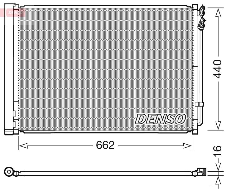 Bmw Condensor, airconditioning