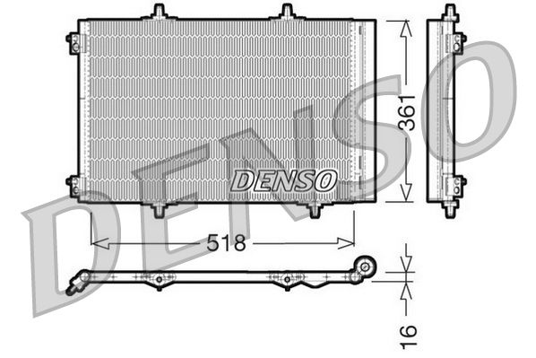 Citroen Condensor, airconditioning