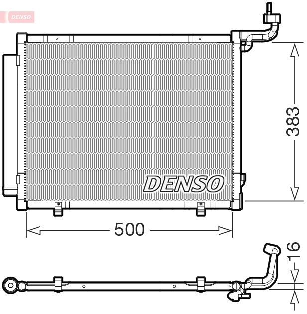 Ford Condensor, airconditioning