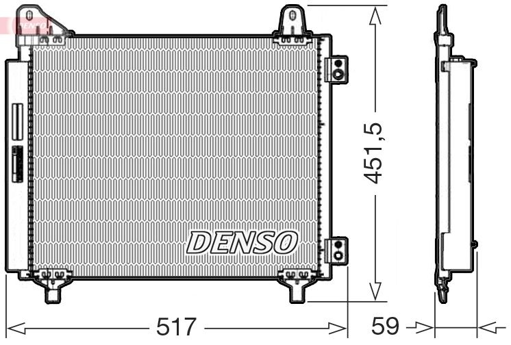 Opel Condensor, airconditioning