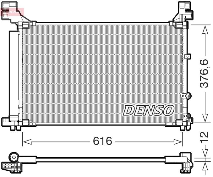 Lexus Condensor, airconditioning