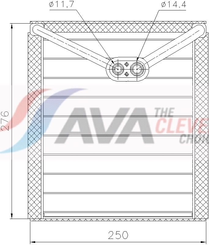 Mitsubishi Verdamper, airconditioning