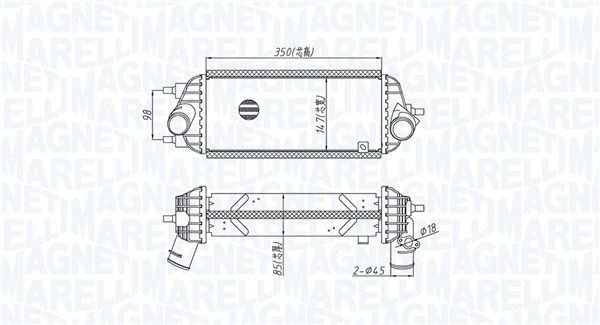 Hyundai Intercooler, inlaatluchtkoeler