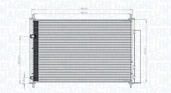 Toyota Condensor, airconditioning