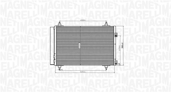 Citroen Condensor, airconditioning