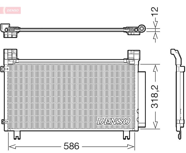 Toyota Condensor, airconditioning