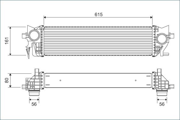 Volvo Intercooler, inlaatluchtkoeler