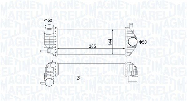 Renault Intercooler, inlaatluchtkoeler