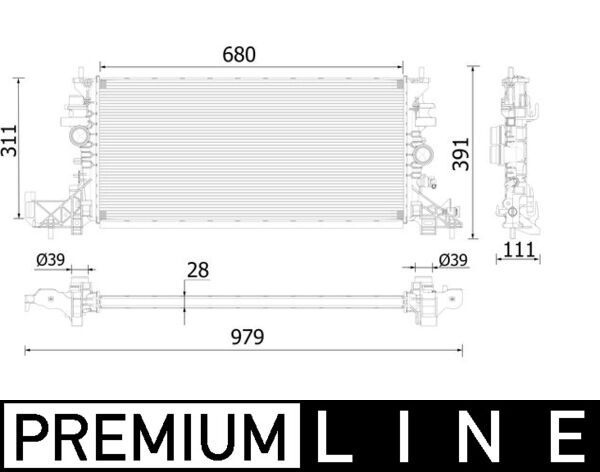 Opel Radiateur