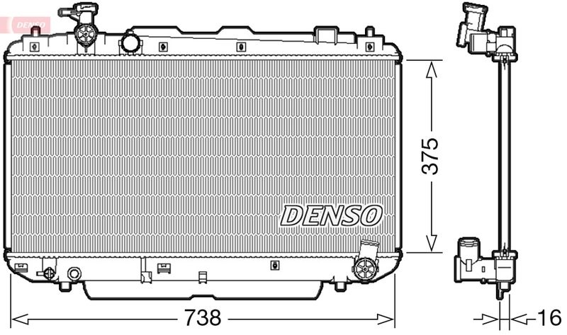 Toyota Radiateur