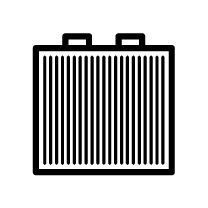 Citroen Kachelradiateur, interieurverwarming