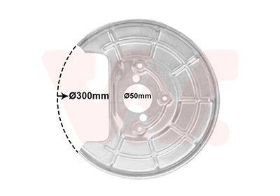 Opel Stofschild Achter L/r
