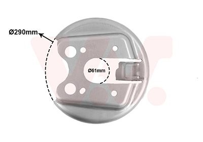 Citroen Stofschild Achter L/r