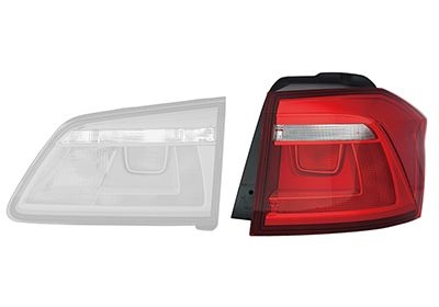 Volkswagen Achterlichtglas Rechts
