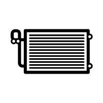 Fiat Condensor, airconditioning