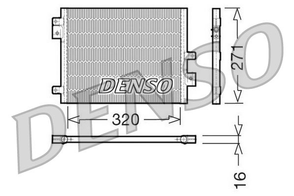 Porsche Condensor, airconditioning