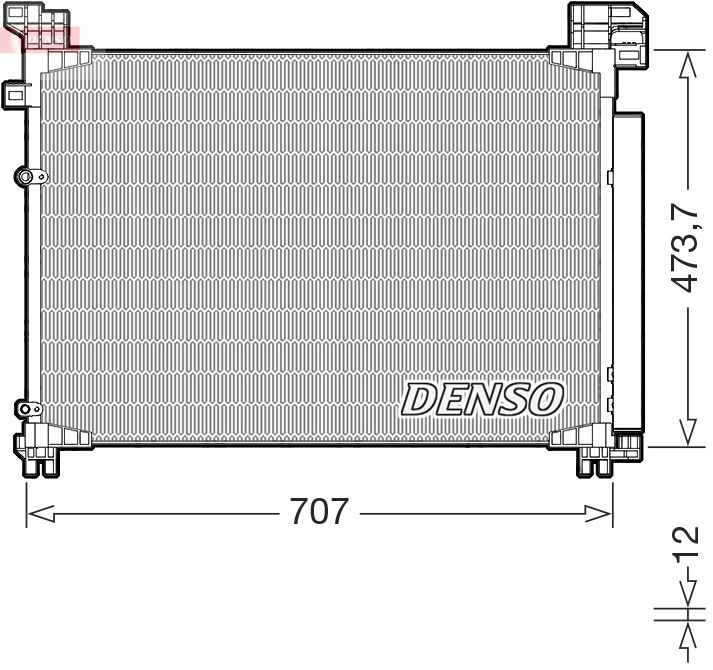 Lexus Condensor, airconditioning