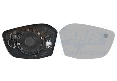 Citroen Spiegelglas Rechts