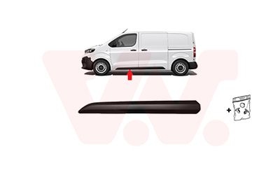 Citroen Voordeursierlijst Links