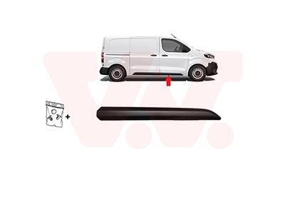 Citroen Voordeursierlijst Rechts