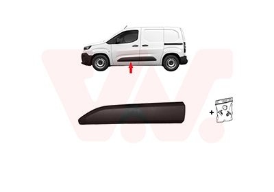 Citroen Voordeursierlijst Links