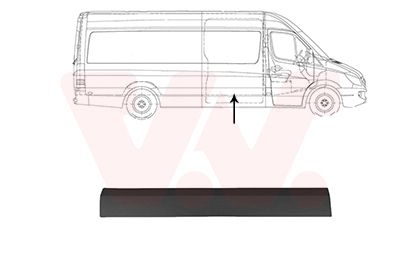 Mercedes-Benz Sierlijst Rechts
