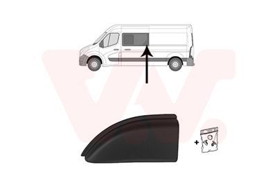 Nissan Sierlijst Links