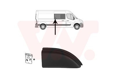 Nissan Sierlijst Rechts