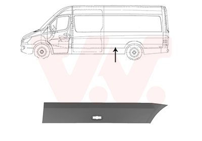 Mercedes-Benz Sierlijst Links